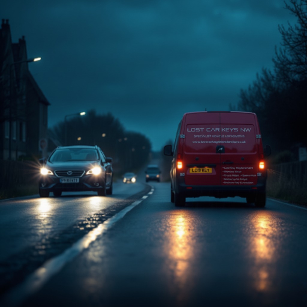 24/7 round-the-clock car key assistance in the North West